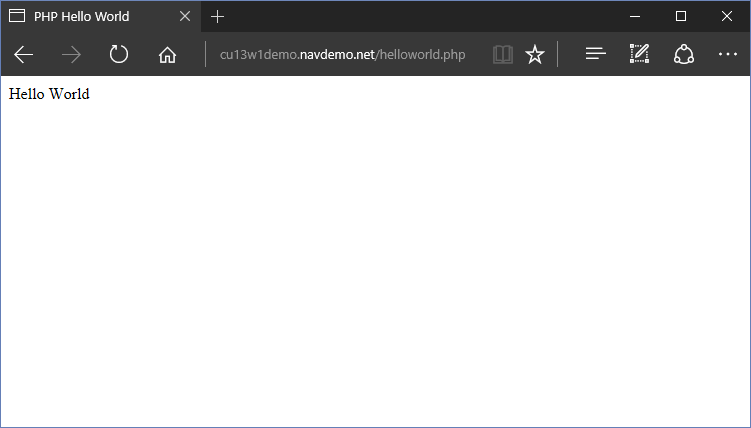 helloworld