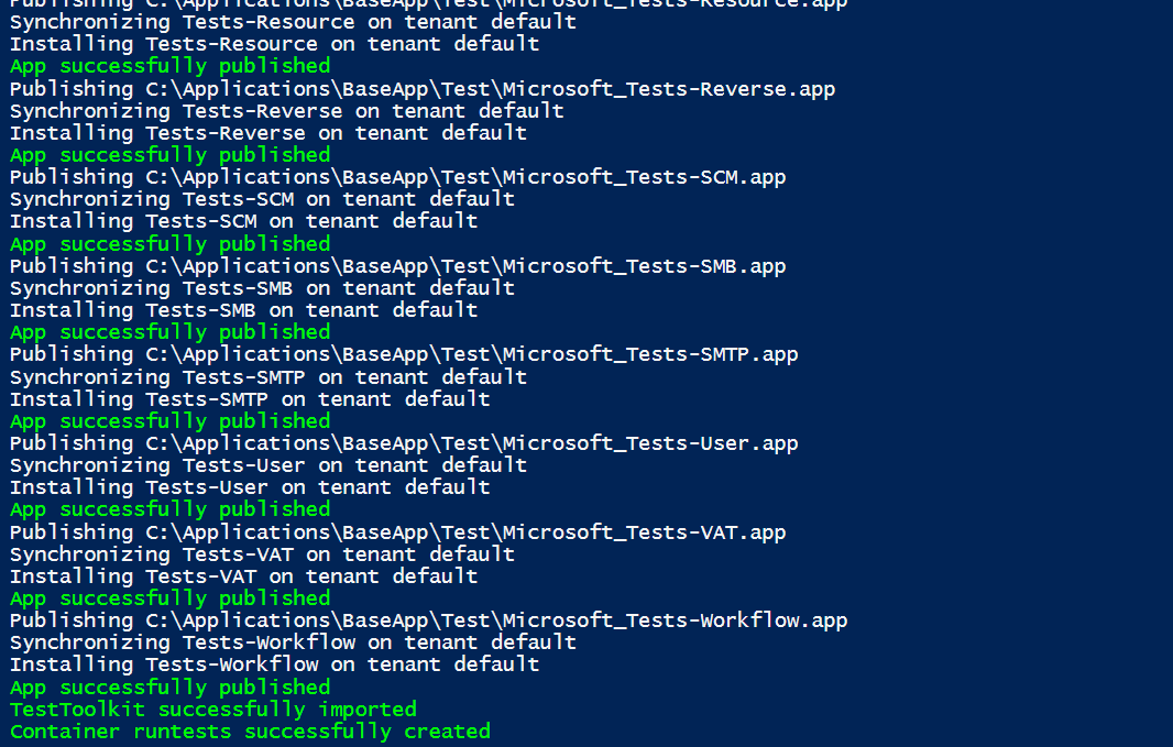 adding tests