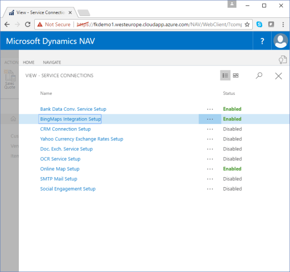 bingmapsserviceconnection